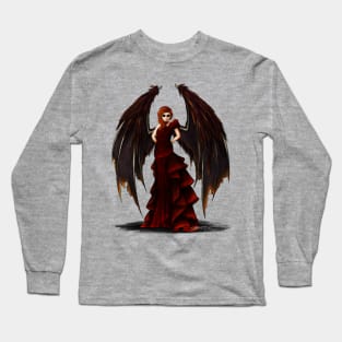 Aura Dresses: Abaddon Long Sleeve T-Shirt